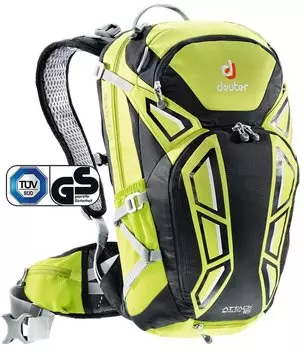 Рюкзак Deuter Attack Enduro 16, защита от дождя, 50х28х20, 16 л, желтый, 3200016_2707