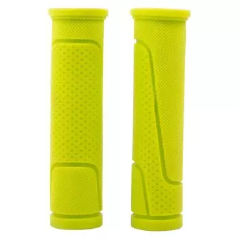 Грипсы резиновые Vinca Sport лайм, длина 125 мм, индивидуальная упаковка, H-G 63 lime