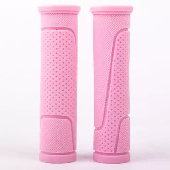 Грипсы резиновые Vinca Sport розовые, длина 125 мм, индивидуальная упаковка, H-G 63 pink