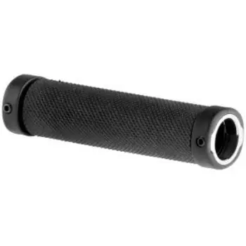 Грипсы велосипедные VELO VLG-539AD2, 130мм, Kraton, поверхность Diamond, с 1 алюминиевым грипстопом, VLG-539AD2