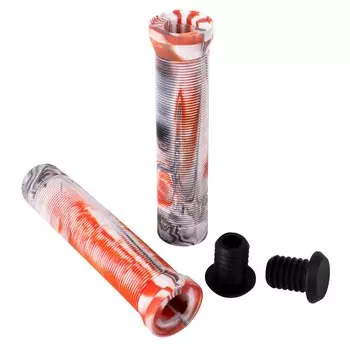 Грипсы VINCA SPORT черно-красные, длина 140мм H-G 128 mix red