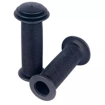 Грипсы велосипедные 4BIKE, 100 мм, с закрытым торцом, детские, черный, ARV000068