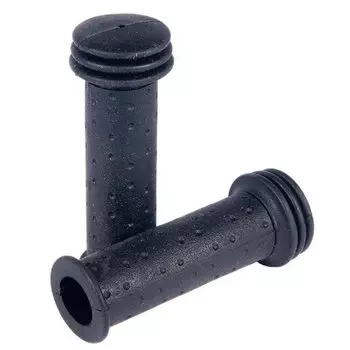 Грипсы велосипедные 4BIKE, 105 мм, с закрытым торцом, детские, черный, ARV000069