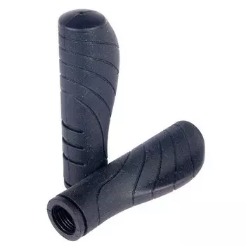 Грипсы велосипедные 4BIKE, 130 мм, гелевые вставки, черный, ARV000034