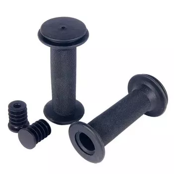 Грипсы велосипедные 4BIKE, 90 мм, детские, черный, ARV000070