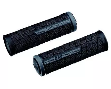 Грипсы велосипедные BBB DualGrip, 102mm, черный/серый, BHG-07