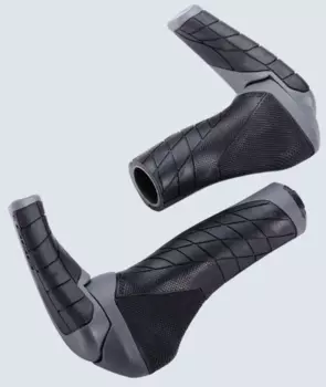 Грипсы велосипедные BBB ErgoTechSet, 133 х 85, черный/коричневый, BHG-88