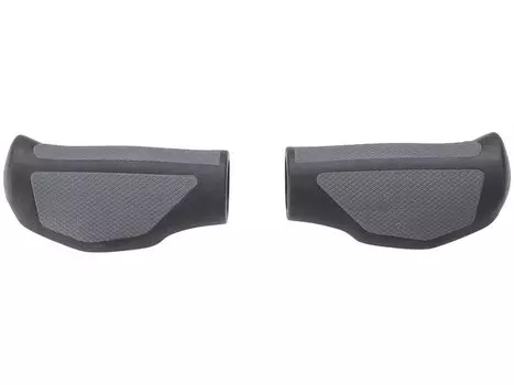 Грипсы велосипедные BBB InterGrip, 92mm, черный/серый, BHG-76