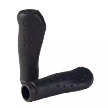 Грипсы велосипедные COMIRON, 125 мм. TPE черные, 724215