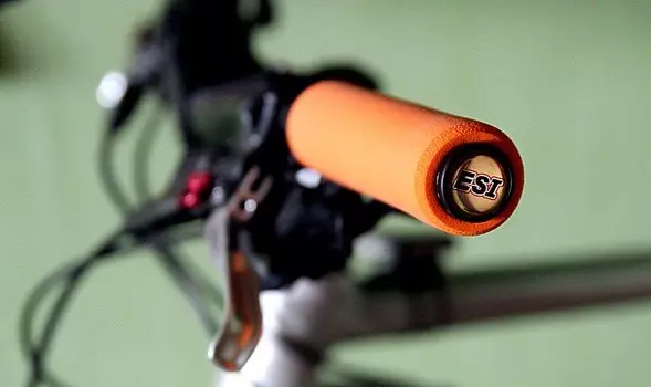 Грипсы велосипедные ESI Chunky, 130 мм, силикон, фиолетовый, GCKLM