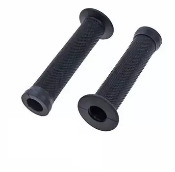 Грипсы велосипедные "гарда", резина, 135mm x ø 22,2mm, черный, HL-G83B