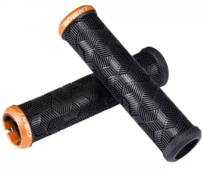 Грипсы велосипедные GIANT TACTAL, с фиксатором, черный, 190000111