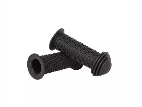 Грипсы велосипедные Green Cycle GGR-171 96mm детские, эргономичные, черные