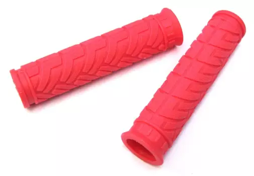 Грипсы велосипедные JOY KIE, комплект, 120мм, резина, розовый, 4650064230897