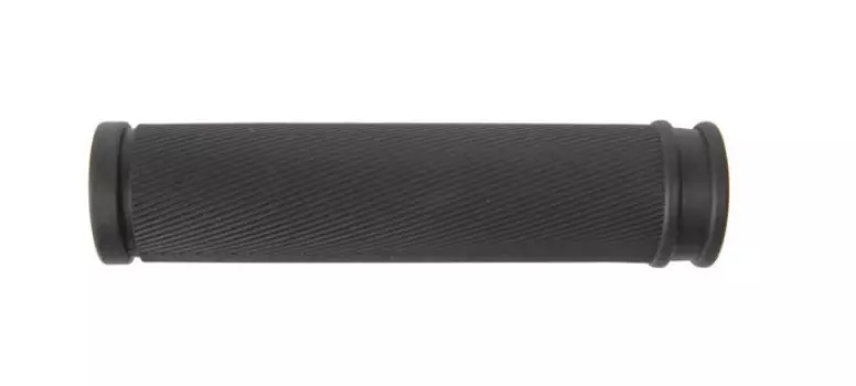 Грипсы велосипедные M-WAVE CLOUD SLICK, резина, с антискользящей структурой, 130 мм, черный, 5-410264