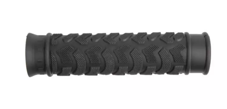 Грипсы велосипедные M-WAVE CLOUD TIRE 2, резина, с антискользящей структурой, 120 мм, черный, 5-410242