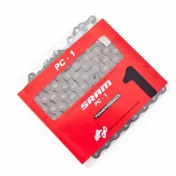 Цепь односкоростная SRAM PC-1 Silver SnapLock, 68.2793.114.205