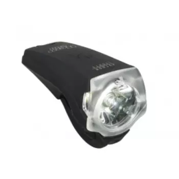 Фара велосипедная Author, 1W 300люмен/4ф. NERO световой луч 180'. Li-Ion 3,7В/800 мАч USBь, черная, 8-12002257