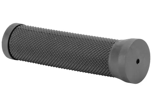 Грипсы велосипедные STELS HL-G120, 123 мм. РЕЗИНОВЫЕ, чёрные,150293