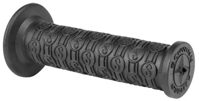 Грипсы велосипедные STELS XH-G16, 120 мм, кратон, чёрные, ST (150074)