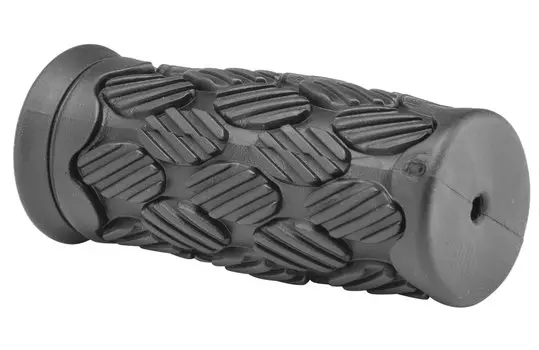 Грипсы велосипедные STELS XH-G23, 72 мм, резина, чёрный, 150267