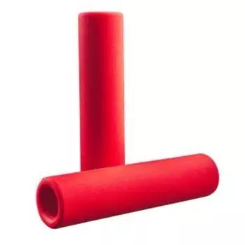 Грипсы велосипедные Titan Racing MTB Silicon, 130 mm, Red, 1840001030130