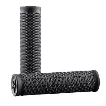 Грипсы велосипедные Titan Racing MTB Сlub, 130 mm, Black, 1840006012629