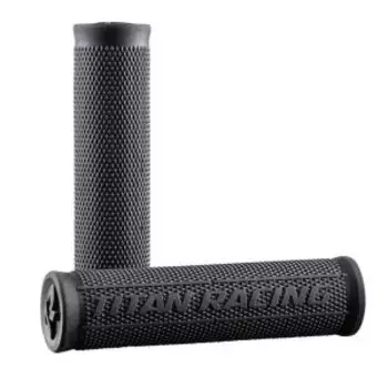 Грипсы велосипедные Titan Racing MTB Сlub, 130 mm, Black, 1840006012629