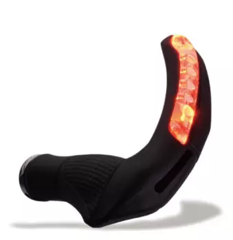 Грипсы велосипедные V-GRIP, эргономичные, с подсветкой, 8020