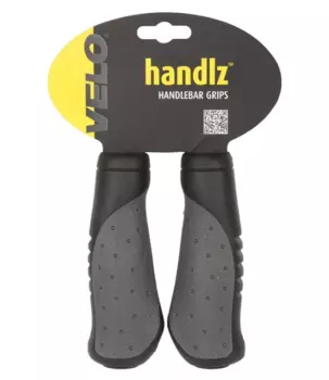 Грипсы велосипедные Velo, гелевые, 125 мм, в индивидуальной упаковке, 410530