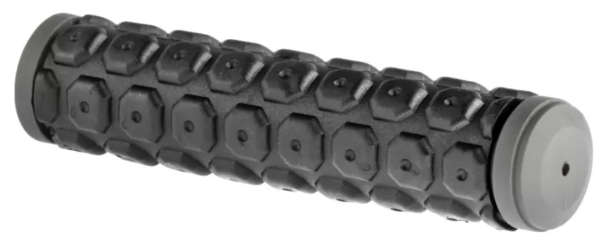 Грипсы велосипедные Velo VLG-184D2, 130 мм, чёрно-серые, 150007