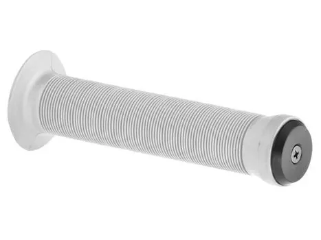 Грипсы велосипедные VELO VLG-411, Kraton, поверхность Anti Slip, с заглушками, 147мм, VLG-411