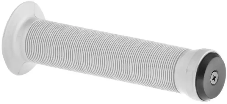 Грипсы велосипедные VELO VLG-411A, c заглушками VLP-15, 147мм, белые, 150082