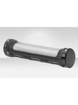 Грипсы велосипедные Velo VLG-975AD2-L2 (H), 135 мм, прозрачно-черные, ST (150176)