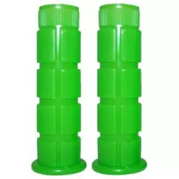 Грипсы велосипедные Vinca Sport, люминесцентные, 120мм, светло-зеленые, H-G 32 light green