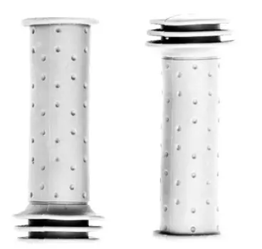 Грипсы велосипедные Vinca Sport, детские, резиновые, 102 мм, серые, H-G 96 Vasilio