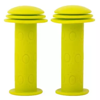 Грипсы велосипедные Vinca Sport, детские, резиновые, 102 мм, лайм, H-G 96 robocop lime