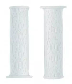 Грипсы велосипедные Vinca Sport H-G 36 white, 130мм, резиновые, белые