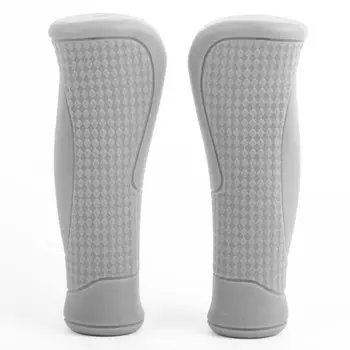 Грипсы велосипедные Vinca Sport, резиновые, серые, инд. упаковка, H-G 67 grey