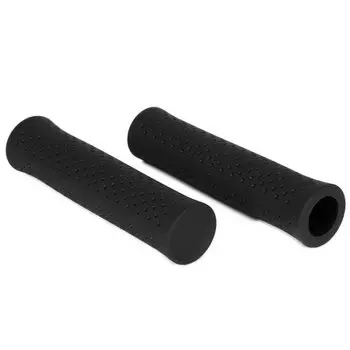 Грипсы велосипедные VP, силиконовые, 128.7 мм, черные, VPG-BS06