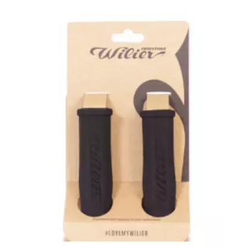 Грипсы велосипедные Wilier MTB SIXGR1B, черные, SIXGR1B