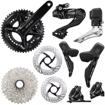Группа Shimano 105 Di2 Disc 7170 DI2 L170 50-34 11-34 12 ск., 33918789047