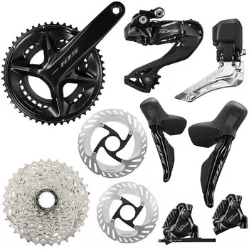 Группа Shimano, 105 Di2 Disc 7170 DI2 L172, 50-34, 11-34, 12 скоростей, 31918789047