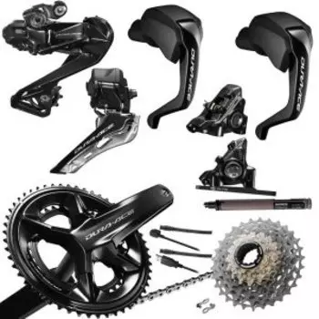 Группа Shimano, Dura Ace di2 Disc 9270 TT DI2, 170-52x36, 11-30, 12 скоростей, 93918789041