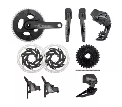 Групсет Sram Force AXS, Disc, 170, 46x33, 10-28, 12 ск, 8360728286