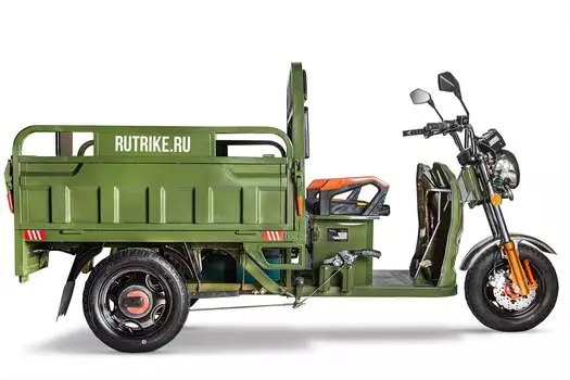 Грузовой электрический трицикл Rutrike Дукат 1500 60V1000W 2019 (Цвет: зеленый )