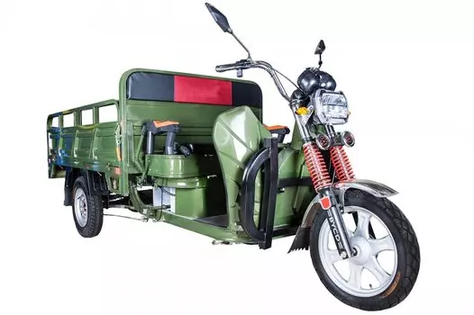 Грузовой электрический трицикл Rutrike JB 2000 60V1500W 2019 (Цвет: зеленый )