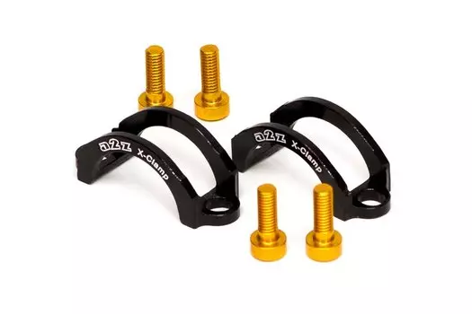 Хомут A2Z, для тормозов Formula ORO, M4 болт, алюминий, черный, LC-H4-1