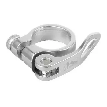 Хомут подседельный с эксцентриком M-WAVE, 31.8 мм, анодированый алюминий (50), серебристый, 5-250988