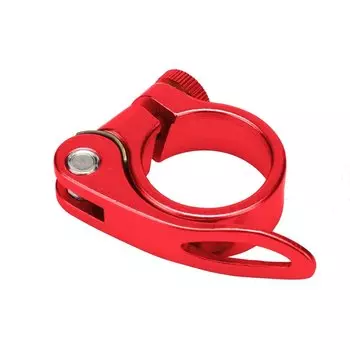 Хомут подседельный Stels BLF-Z1, 31,8 мм, с эксцентриком, красный, LU073604